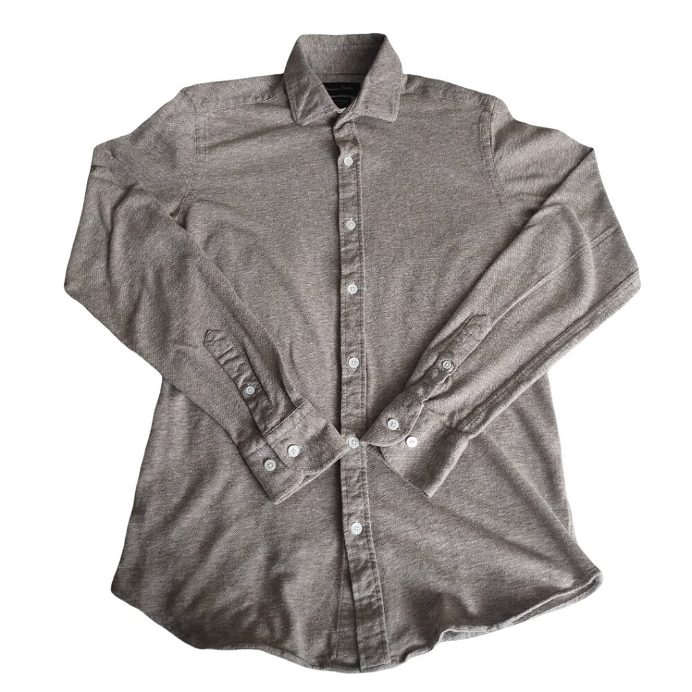 Massimo Dutti Women's Button Down Shirt Beige/Tan | Size US S